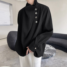 Load image into Gallery viewer, Vintage Irregular Button Casual Shirt