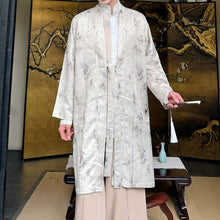 Load image into Gallery viewer, Mid-length Cardigan Long-sleeved Loose Shirt