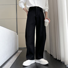 Load image into Gallery viewer, Straight Wide-leg Woolen Thickened Scimitar Pants