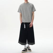 Load image into Gallery viewer, Space Cotton Patchwork Anti-wrinkle T-shirt