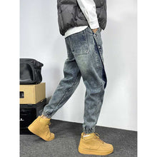 Load image into Gallery viewer, Vintage Loose Casual Button Jeans