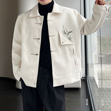 Load image into Gallery viewer, Vintage Embroidered Lapel Loose Jacket