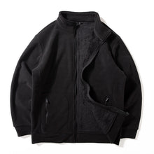 Load image into Gallery viewer, Double-faced Velvet Thickened Loose Casual Stand Collar Jacket