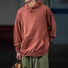 Load image into Gallery viewer, Retro Hooded Loose Casual Sweatshirt