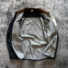 Load image into Gallery viewer, Heavyweight Corduroy Collar Denim Pocket Jacket