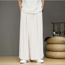 Load image into Gallery viewer, Cotton And Linen Casual Straight Pants