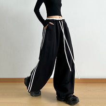 Load image into Gallery viewer, High-waisted Loose-fitting Wide-leg Sweatpants