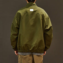 Load image into Gallery viewer, Stand-up Collar Loose Casual Solid Color Jacket