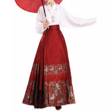 Load image into Gallery viewer, Embroidered Pattern Horse Face Skirt