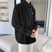 Load image into Gallery viewer, Vintage Irregular Button Casual Shirt