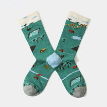 Load image into Gallery viewer, French Mid-calf Socks
