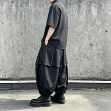 Load image into Gallery viewer, Japanese Style High-Waisted Pleated Lantern Pants