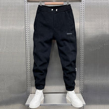 Load image into Gallery viewer, Winter Thickened Velvet Solid Color Harem Pants