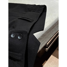 Load image into Gallery viewer, Straight High-waisted Draped Pleated Wide-leg Trousers