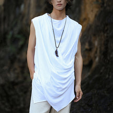 Load image into Gallery viewer, Summer Cotton Linen Sleeveless Vest