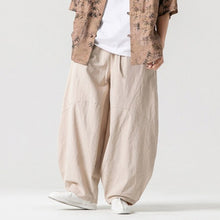 Load image into Gallery viewer, Linen Casual Lantern Wide-leg Pants