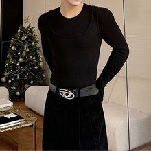 Load image into Gallery viewer, Tight Bottoming Shirt and Vest Two-piece Set