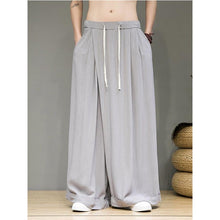 Load image into Gallery viewer, Cotton And Linen Casual Straight Pants