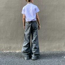 Load image into Gallery viewer, Vintage Pleated Wide Leg Casual Trousers