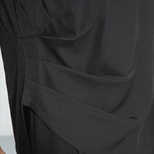 Load image into Gallery viewer, Draped Hem Pleated Patchwork T-shirt