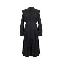 Load image into Gallery viewer, Adjustable Waistband Slits Long Shirt