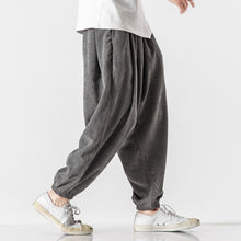 Load image into Gallery viewer, Loose Corduroy Harem Pants