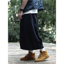 Load image into Gallery viewer, Retro Silhouette Loose Wide-leg Pants