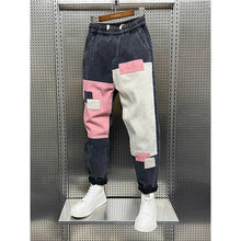 Load image into Gallery viewer, Men's Small-Footed Denim Harem Pants