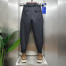 Load image into Gallery viewer, Autumn and Winter Thick Straight Harem Pants