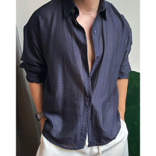 Load image into Gallery viewer, Solid Color Loose Casual Shirt