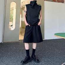 Load image into Gallery viewer, Pile Neck Sleeveless Vest Tops