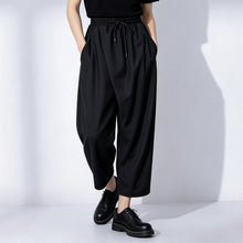 Load image into Gallery viewer, Japanese Drapey Loose High Waisted Wide-leg Pants