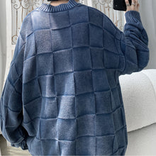 Load image into Gallery viewer, Washed Distressed Vintage Plaid Sweater