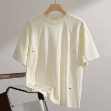 Load image into Gallery viewer, American Retro Patchwork Casual Loose T-shirt
