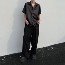 Load image into Gallery viewer, Ice Silk Casual Loose Short-Sleeved Shirt