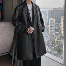 Load image into Gallery viewer, Mid-length Over-the-knee Windbreaker Jacket