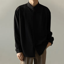 Load image into Gallery viewer, Vintage Casual Loose Stand-collar Button-down Shirt