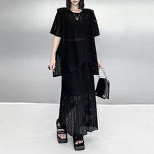 Load image into Gallery viewer, Hollow Mesh Leisure Suit