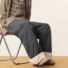 Load image into Gallery viewer, Thick Lining Straight Cotton Pants