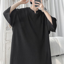 Load image into Gallery viewer, Pleated V-neck T-shirt