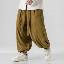 Load image into Gallery viewer, Retro Corduroy Harem Pants