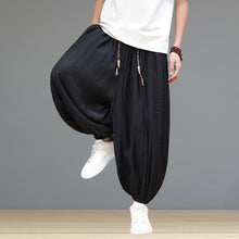 Load image into Gallery viewer, Breathable Loose-Fit Ice Silk Wide-Leg Pants