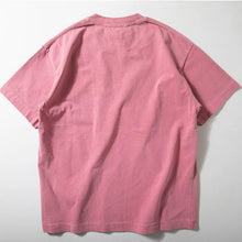 Load image into Gallery viewer, 260g Heavyweight Retro Loose Casual Solid Color T-shirt
