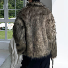 Load image into Gallery viewer, Winter Short Faux Fur Jacket