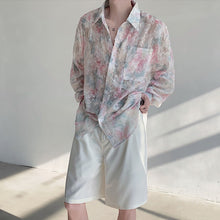 Load image into Gallery viewer, Casual Floral Loose Long Sleeve Shirt