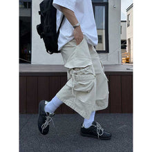 Load image into Gallery viewer, Large Pocket Cropped Casual Pants