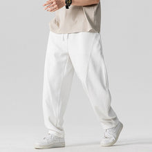 Load image into Gallery viewer, Waffle Loose-Fit Casual Wide-Leg Trousers