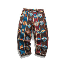 Load image into Gallery viewer, Street Ethnic Jacquard Casual Pants