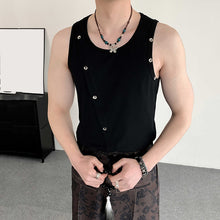 Load image into Gallery viewer, Irregular Metal Breasted Vest