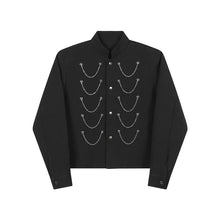 Load image into Gallery viewer, Multiple Zippers Casual Stand Collar Jacket